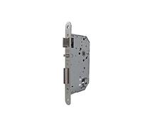 Tesa Assa Abloy 40306RHN Cerradura De Embutir Para Puertas De Madera Sin Cilindro Niquelado Entrada 60 mm, Frente Redondo 4030
