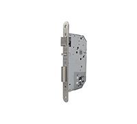 Tesa Assa Abloy 4030F5IRI Cerradura Cortafuegos 2030F, Entrada 50mm, Mano Izquierda, Frente Redondeado,sin cilindro incluido, Acero inoxidable