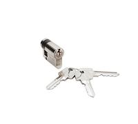 Tesa Assa Abloy, 52005010N, Cilindro Estándar, TE5, Leva Corta, Llave - Llave, Niquelado, 50 x 10 mm