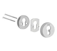 Tesa Assa Abloy Escudo de Seguridad, Cromo Mate
