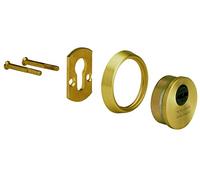 Tesa Assa Abloy Escudo de Seguridad, Laton Mate