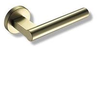 Tesa Assa Abloy MM5L800LM Manilla de Autor, Placa larga, Latxf3n Mate, Set de 2 Piezas