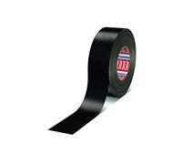 tesa band 4651 - Cinta textil prémium de alto rendimiento, varios anchos y colores (9 mm x 50 m, color negro)