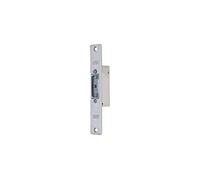 TESA Cerradero Eléctrico de Embutir, Frente Corto C, Acero Inoxidable, 12 V, Automático, para Puertas de Madera o Carpintería Metálica