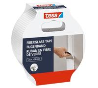 tesa Cinta Adhesiva de Fibra de Vidrio - Cinta de Carrocero para Reparar, Sellar y Enmascarar - para Superficies Rugosas y Lisas - Resistente al Desgarro - 20 m x 50 mm