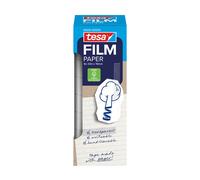 Tesa Cinta adhesiva de papel 19 mm x 33 m (8 rollos)