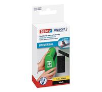 Tesa cinta adhesiva de velcro negra autoadhesiva de 20 mm x 100 cm