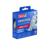 Tesa · Cinta Adhesiva Doble Cara Nano Universal · 3m x 30mm · 5kg de agarre