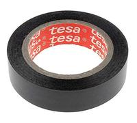 Tesa - cinta aislante de pvc (15 mm, 10 m), color negro