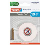 Tesa powerbond cinta de montaje para superficies sensibles 19 mm x 1,5 m