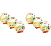tesa Cinta de Pintar Profesional - Cinta de Carrocero de Papel tipo Washi Fino - Trabajos de Pintura y Enmascarado de Precisión - Para Interiores y Exteriores - 3x 25 m x 25 mm (Paquete de 2)