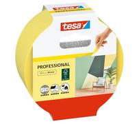 tesa Cinta de Pintar Profesional - Cinta de Carrocero de Papel tipo Washi Fino - Trabajos de Pintura y Enmascarado de Precisión - Para Interiores y Exteriores - 50 m x 30 mm