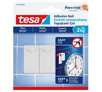 Tesa - clavo adhesivo para azulejos y metal, 2 kg, para superficies li