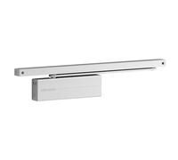 TESA DC175-EV1 cierrapuertas EN 3/4, hasta 80 kg, brazo deslizante, apto cortafuegos, acabado Plata EV1, control regulable de acceso