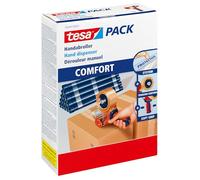 tesa Dispensador Manual Economy - Dispensador de Cinta Adhesiva Manual para Cintas de Embalaje de hasta 50 mm de Ancho