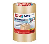 Tesa embalaje juego de 3 cintas de cierre transparente 66 m x 50 mm