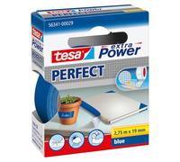 TESA 56341 BL - Cinta de tela TESA EXTRA POWER® Perfect, 2,75 m x 19 mm, azul
