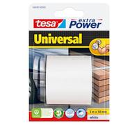 tesa Cinta adhesiva Extra Power Universal Reforzada Blanca 5 m x 50 mm