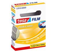 tesa Film, doppelseitig, transparent, 12 mm x 7,5 m
