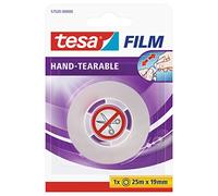 tesa Film arrancable a mano transparente 19 mm x 25 m