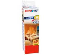 Tesa Mosquitera de viaje para cama Insect Stop 1250 x 250 cm con Powerstrips Blanco