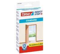 TESA 55679 WS - Tope de insectos TESA®, puertas, 2x 0,65 m x 2,20 m, blanco