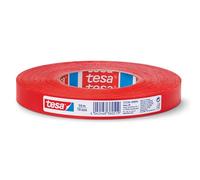 tesa Gewebeband, selbstklebend, 19 mm x 50 m, rot 1 Stück (57230-00004) marca TESA