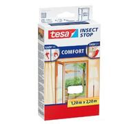 Tesa Mosquitera para puerta Insect Stop Comfort 2 unidades 65 x 220 cm