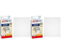 tesa INSECT STOP Fly Screen for Roof Windows Premium - mosquitera para ventanas de techo, autoadhesiva, sin taladrar, blanco - 120 x 140 cm (Paquete de 2)