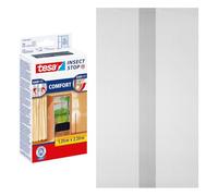tesa Mosquitera para puerta INSECT STOP H&L Premium autoadhesiva, removible antracita 120 x 220 cm