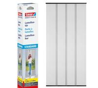 tesa Cortina mosquitera INSECT STOP 4 láminas para puertas sin taladrar antracita 120 x 250 cm