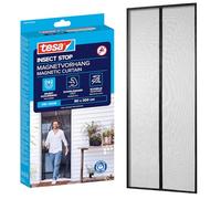 tesa Cortina magnética INSECT STOP autocierre sin taladrar para puertas de balcón 200 x 80 cm