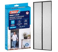 tesa Mosquitera magnética para puerta Insect Stop cierre automático sin taladrar 210 x 90 cm