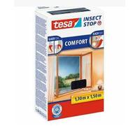 tesa Mosquitera para ventana Insect Stop Comfort 130 x 150 cm negra