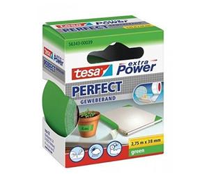 Tesa - Juego de 3 cintas forradas adhesiva extra power 38 mm x 2,75 m verde