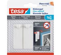 Tesa clavo adhesivo para superficies sensibles 1 kg (2 unidades)
