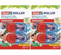 tesa MINI GLUE ROLLER ecoLogo BLISTER (Paquete de 2)