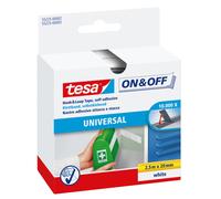 Tesa on & off cinta de uso universal, cinta autoadhesiva de gancho y b