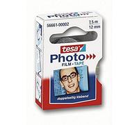 Tesa PhotoFilm - Cinta adhesiva (12 mm x 7.5 m), transparente