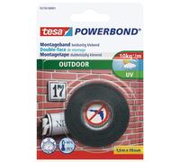 Tesa powerbond - cinta de doble cara para exteriores, 19 mm de ancho
