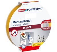 tesa Powerbond Interiores: cinta de doble cara 5m x 19mm