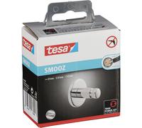 Tesa smooz klebehaken 40318 verchromt, rundes design