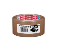 Tesa Tesapack Cinta de Embalaje Extra Fuerte PVC Rugoso Marrón 50mm x 66m (Pack de 6)
