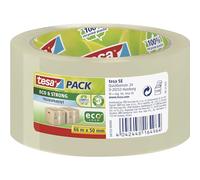 Tesa© tesapack Eco & Strong - Cinta de embalar (polipropileno, 66 m x 50 mm), transparente