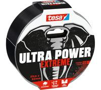 tesa® Ultra Power Extreme Cinta de Reparación - Cinta Adhesiva para Reparar - Fijación Extrafuerte - Superficies Rugosas - Resistente al Clima - Rasgable a Mano - 25 m x 50 mm