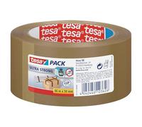 tesa Cinta adhesiva Ultrastrong 57177 - 50 mm x 66 m - Marrón - 6 piezas