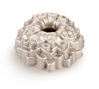 Tescoma 623149 - Molde de rosquilla de peonía, aluminio fundido antiadherente, bundt cake, diámetro 24 cm