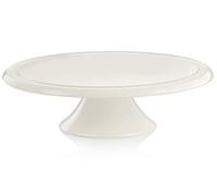 Tescoma - 630834, Delìcia, Elevador para Dulces, Porcelana, diámetro 31 cm, Altura 9,5 cm, Color Blanco