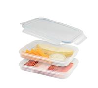 Tescoma 892149 Recipiente rectangular de 2 pisos, 1 l, línea FRESHBOX