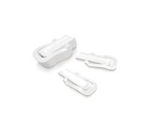 Tescoma - 897524, 4Food, Clip para cerrar bolsas, juego de 8 unidades, aptas para etiquetas adhesivas, ahorro de espacio, 7,5 x 3,5 cm, color blanco
